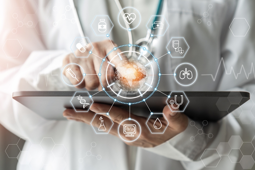Medical,tech,research,,innovative,iot,global,healthcare,ai,technology,with